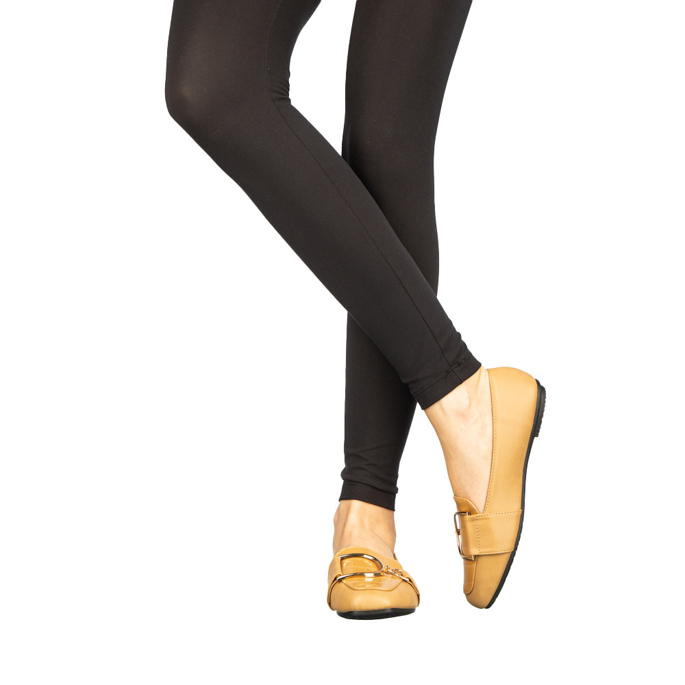 Mocasini dama Bimi camel